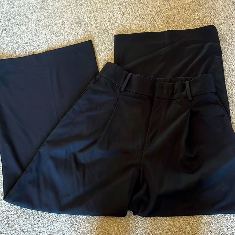 Sz12 Banana ultra wide leg trousers